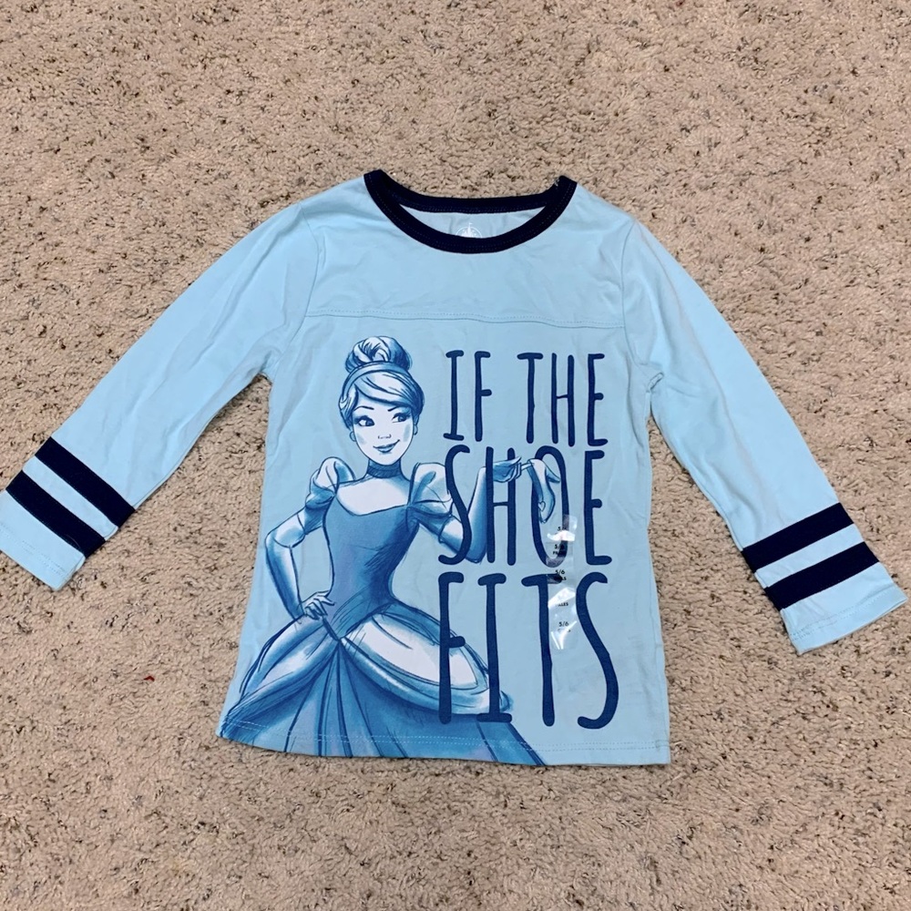 Disney Store Cinderella LS Shirt Blue